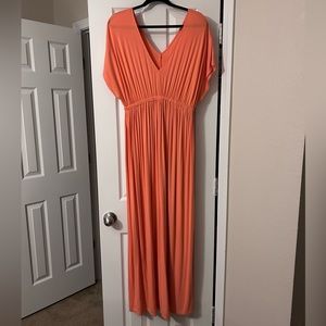 GUC “Liz Lange Maternity for Target” Maxi Dress, Orange, Medium